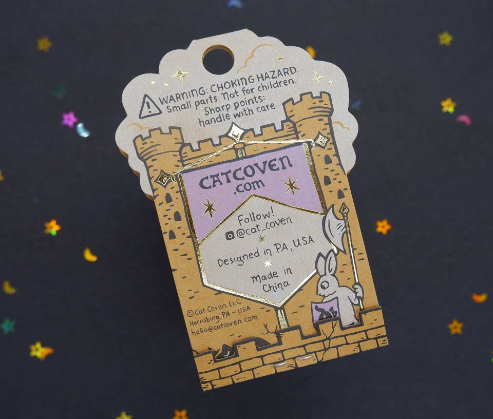 Nilbog The Cat - Enamel Pin