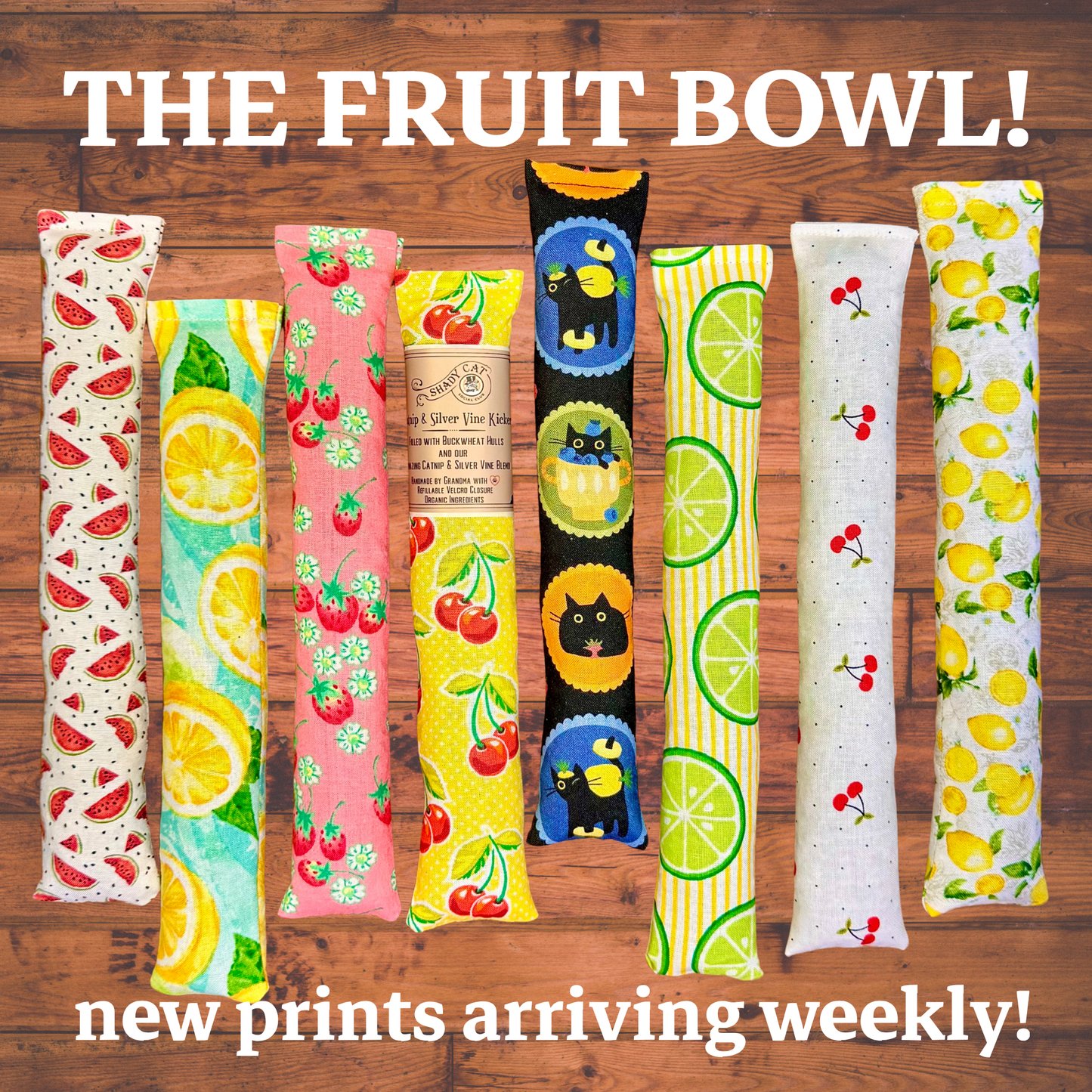 Catnip Silver Vine Kicker Cat Toy | TONS of NEW PATTERNS!!