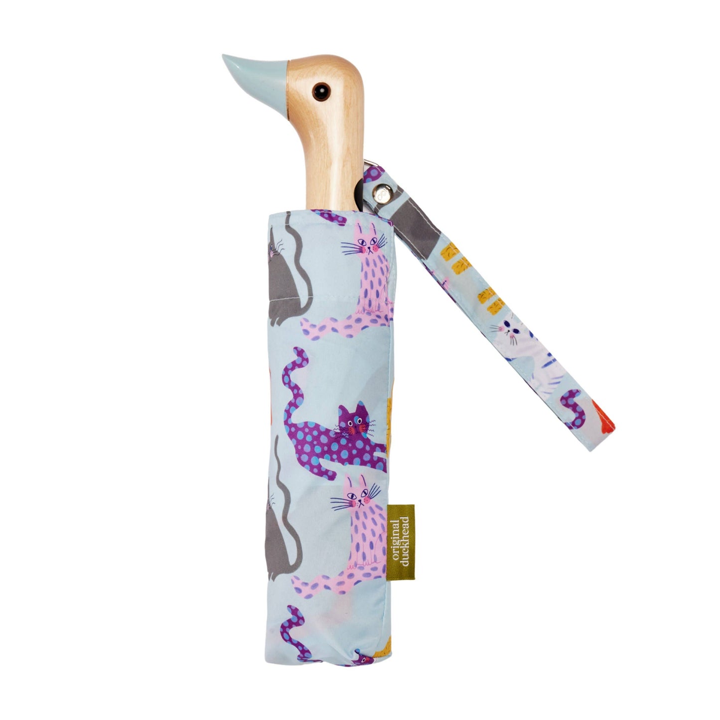 Ice Arty Cats Duck Umbrella