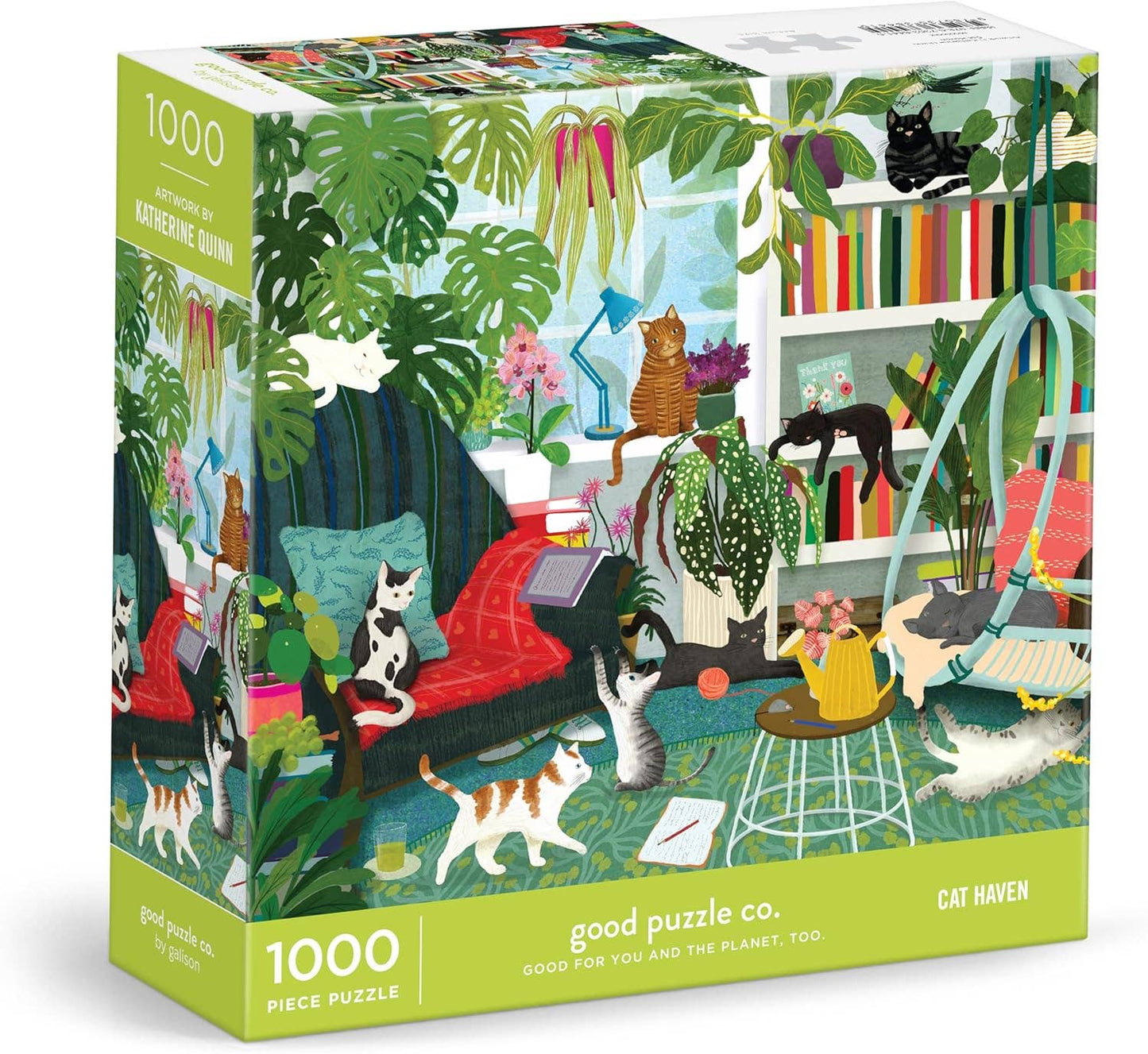 Cat Haven 1000 Piece Puzzle