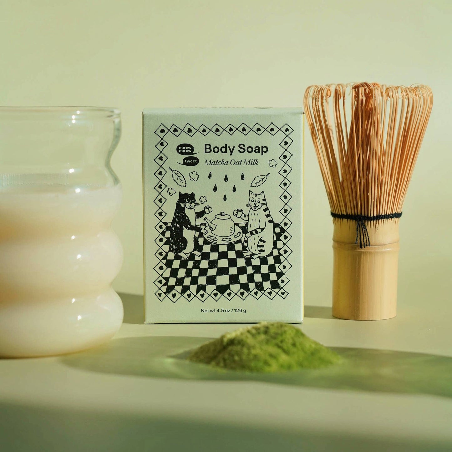 Matcha Oat Milk Body Soap