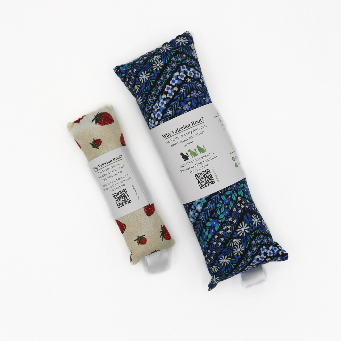 Assorted Prints | Catnip and Valerian Root Cat Toys | Kicker: Small