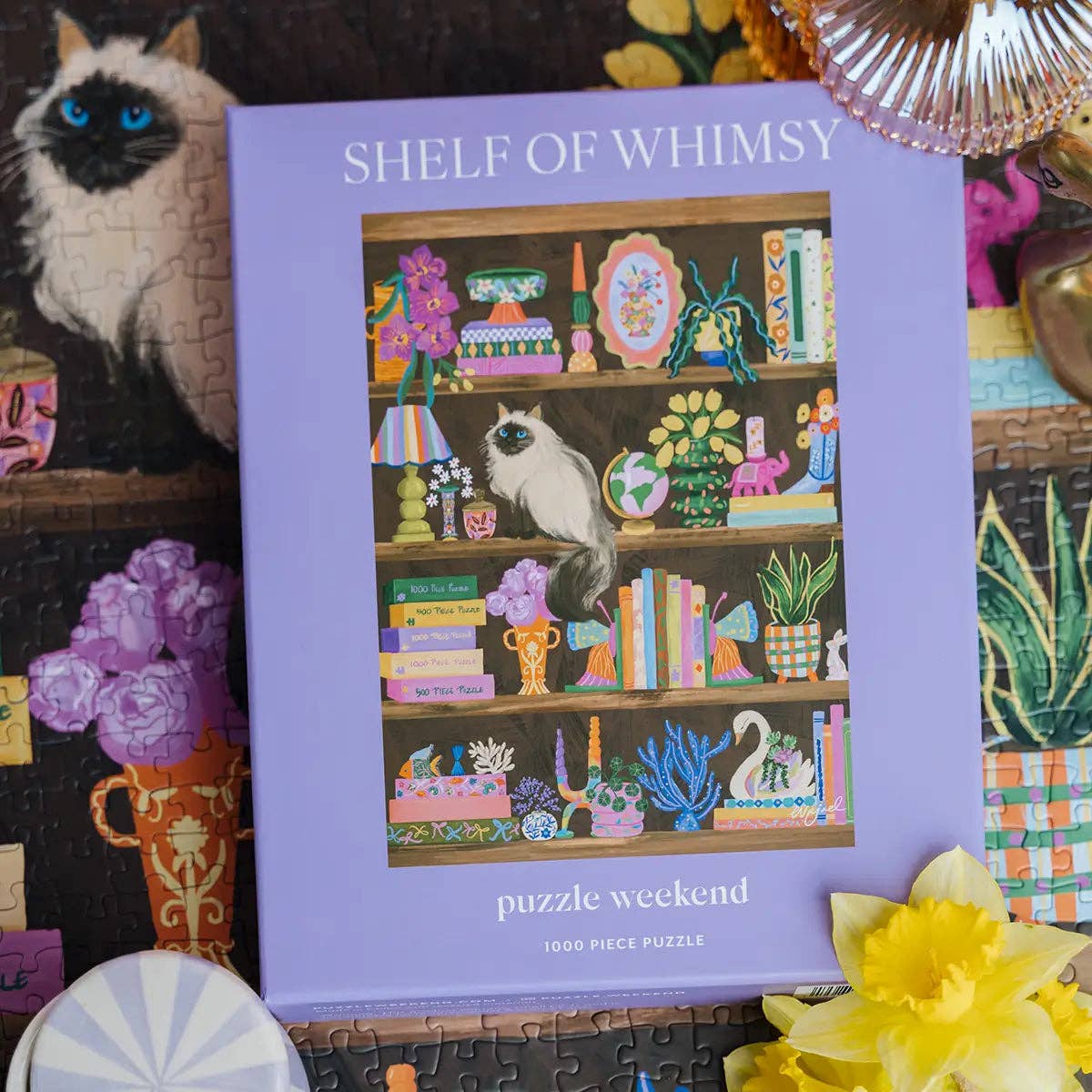 Shelf of Whimsy 1000 Piece Jigsaw Puzzle