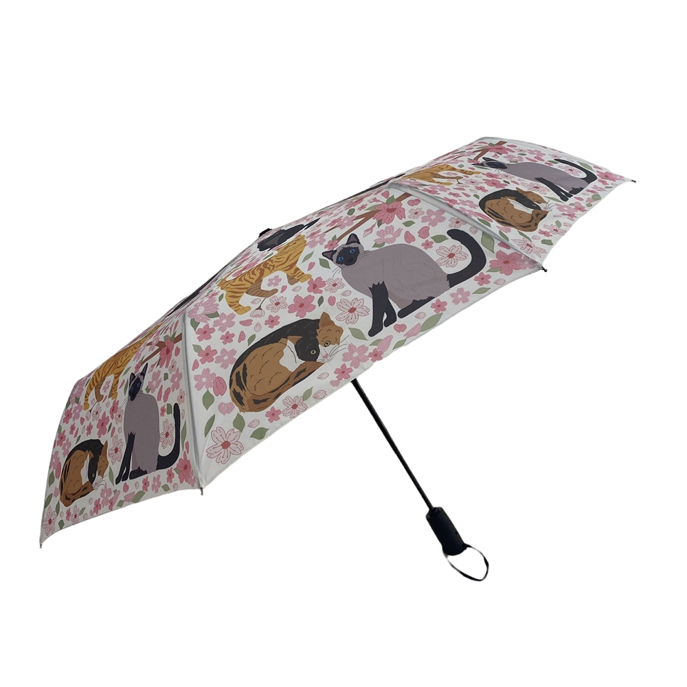 Kitty Cats of Cherry Blossom Umbrella 