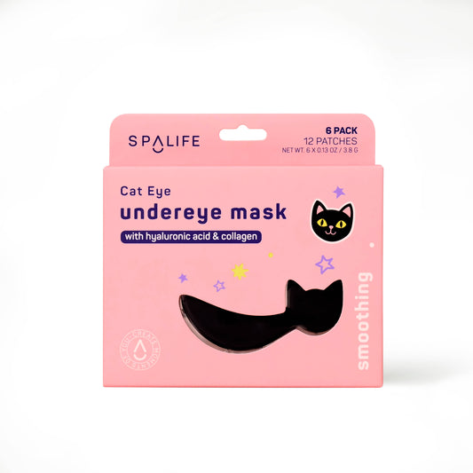 Halloween Cat Eye Smoothing Undereye Masks - 6 Pairs