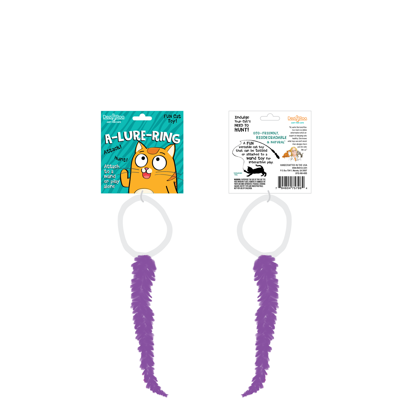 A-Lure-Ring - Ring with tail - Wand Attachment Toy