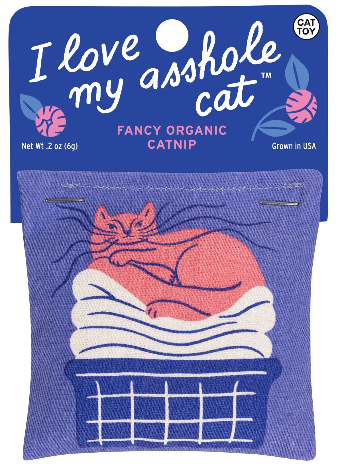 Love My Asshole Cat Catnip Toy