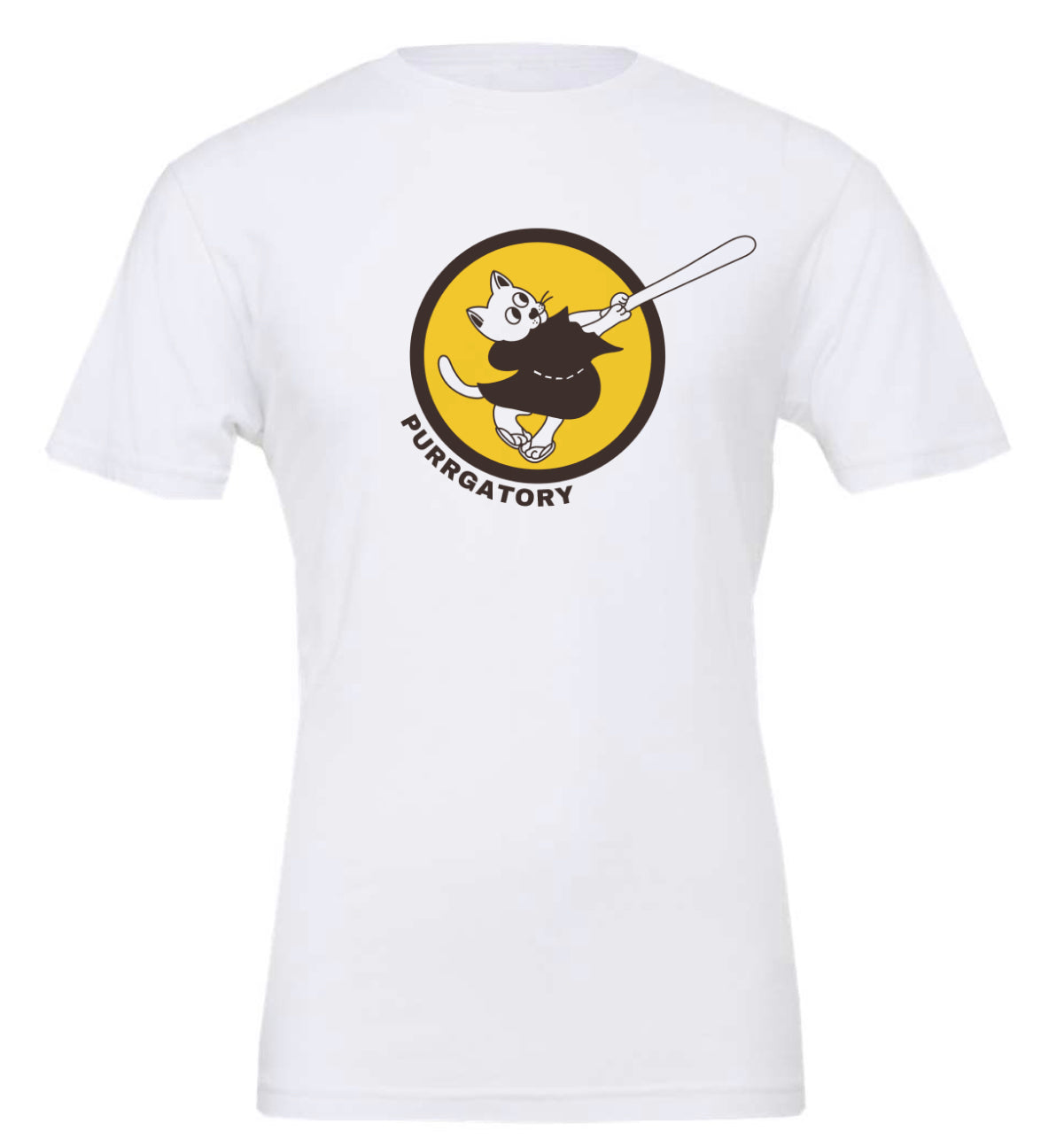 Friar Baseball Cat Purrgatory T-Shirt