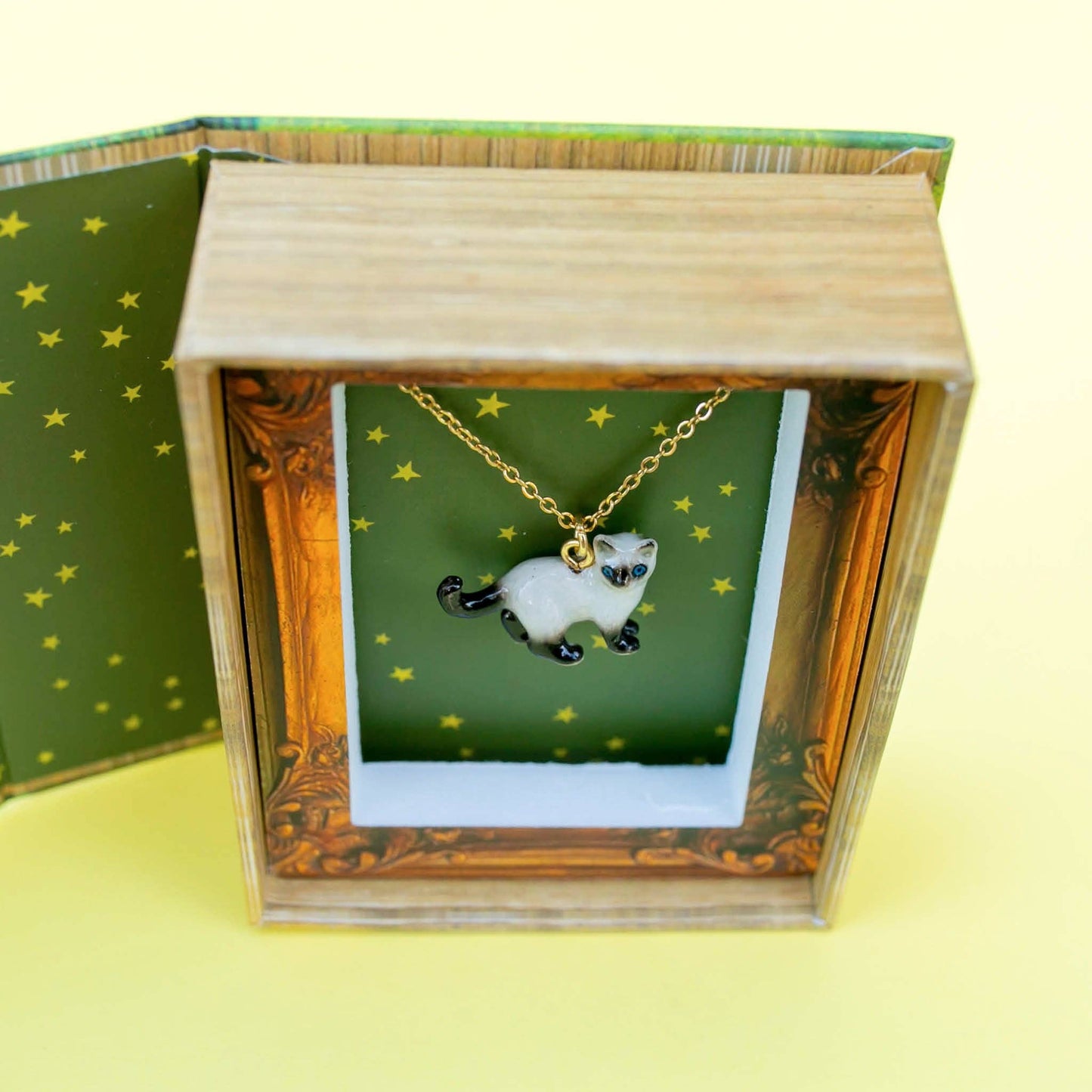 Siamese Cat Necklace