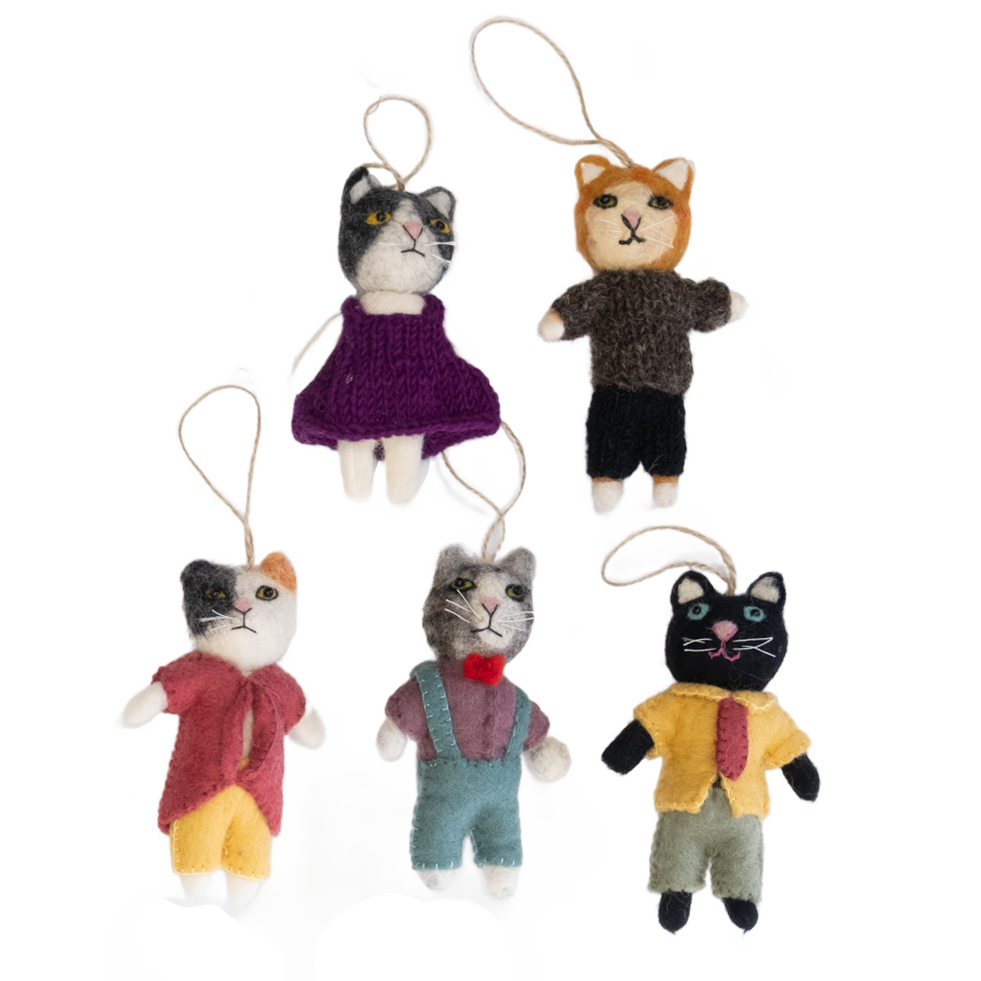 Ornament - Dapper Cat - 1 Ornament