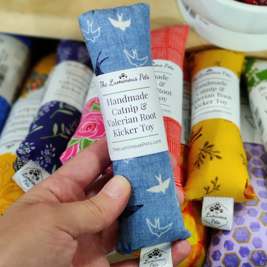 Assorted Prints | Catnip and Valerian Root Cat Toys | Kicker: Small