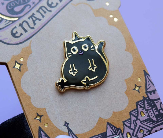 Nilbog The Cat - Enamel Pin