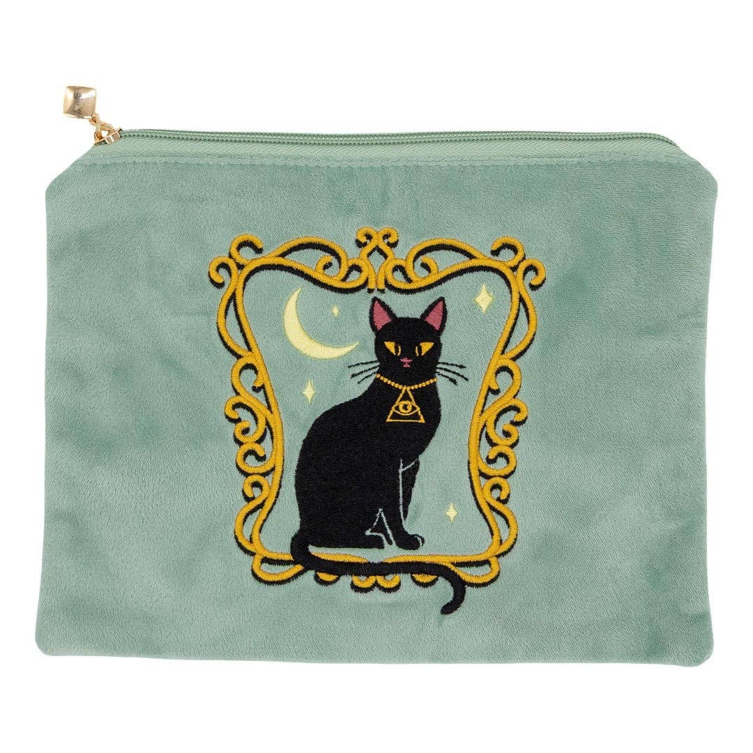 Duchess Shadowfloof's Mew World Order Velvet Cosmetics Bag