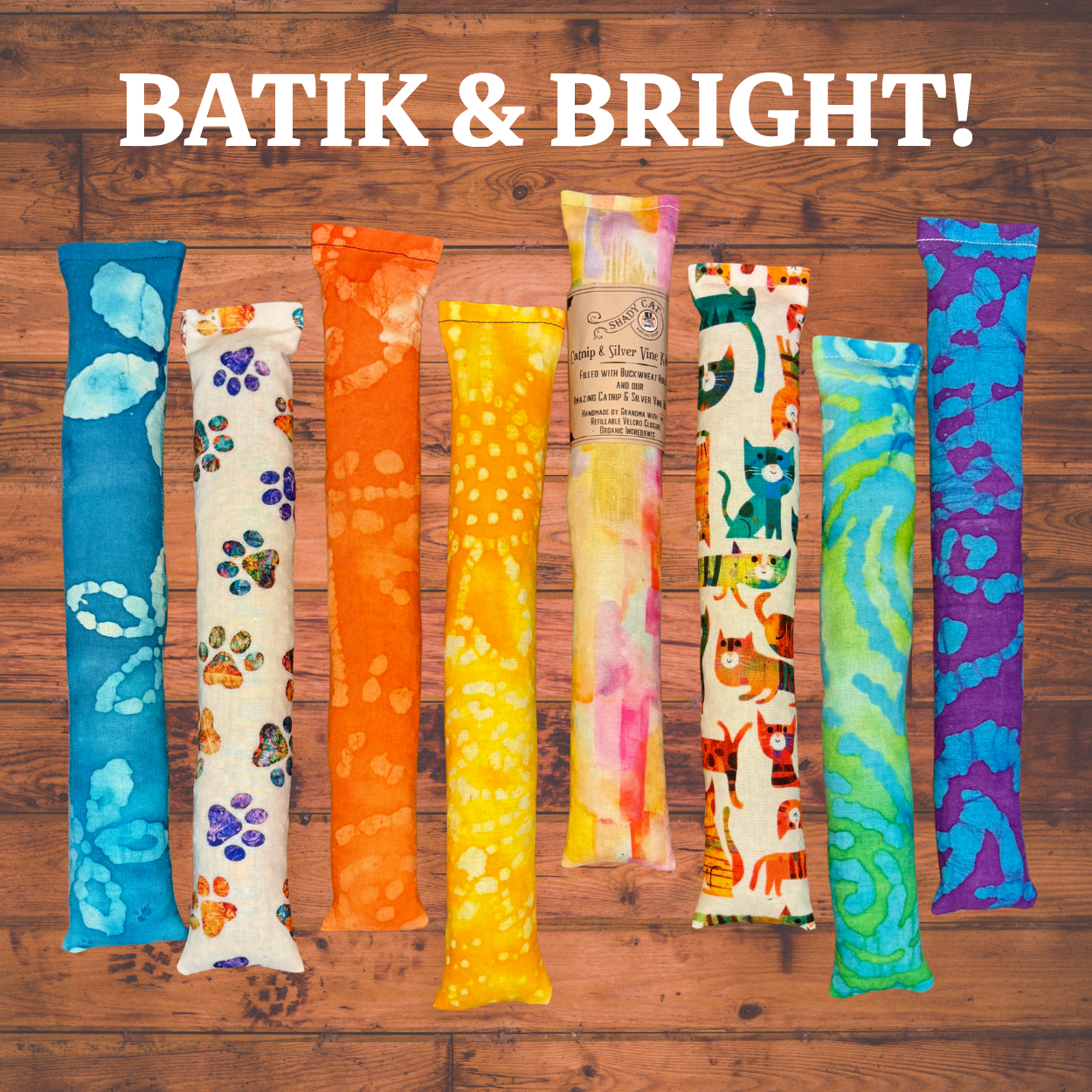 Catnip Silver Vine Kicker Cat Toy | TONS of NEW PATTERNS!!