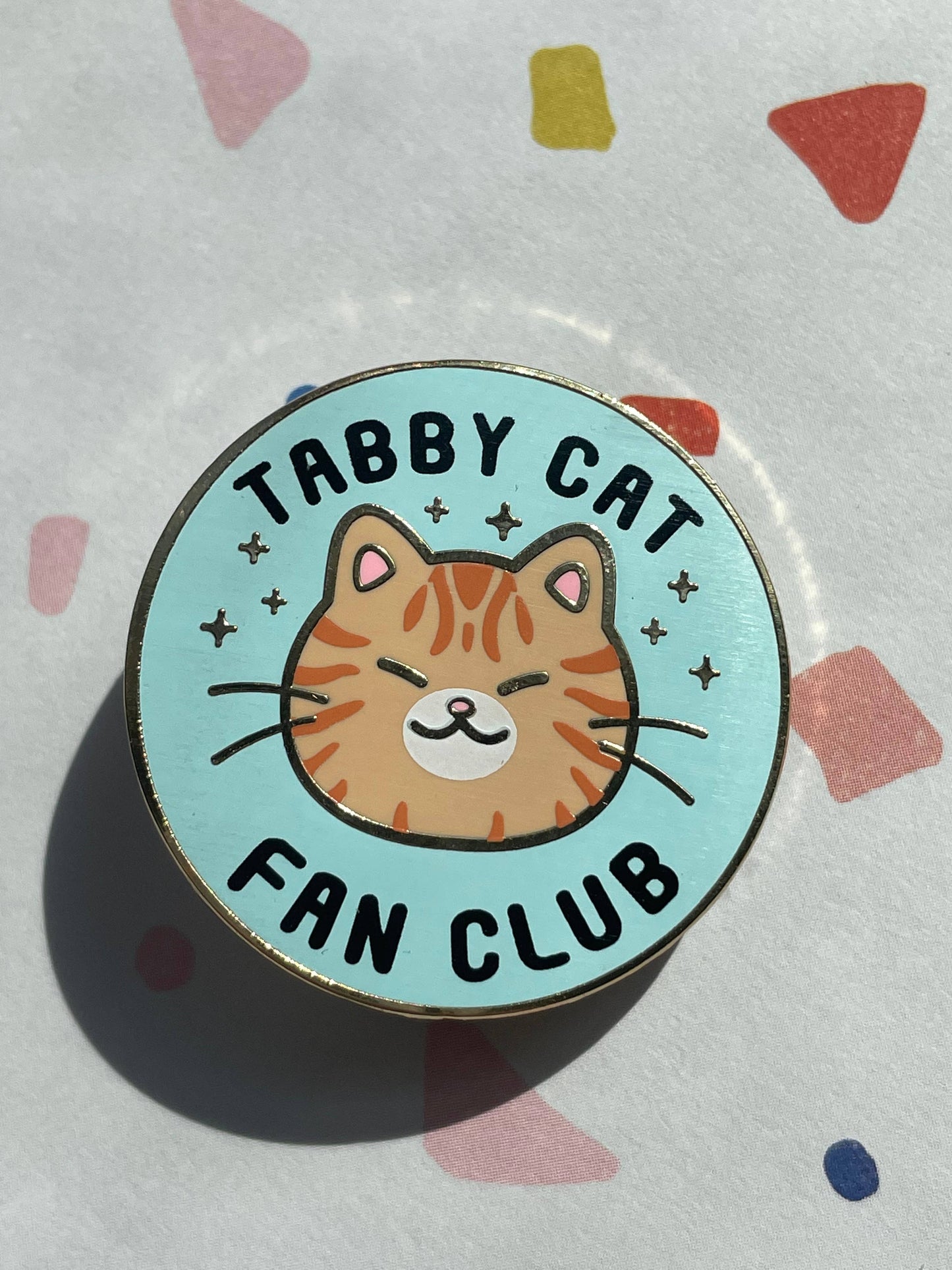 Cat Fan Club Hard Enamel Pin