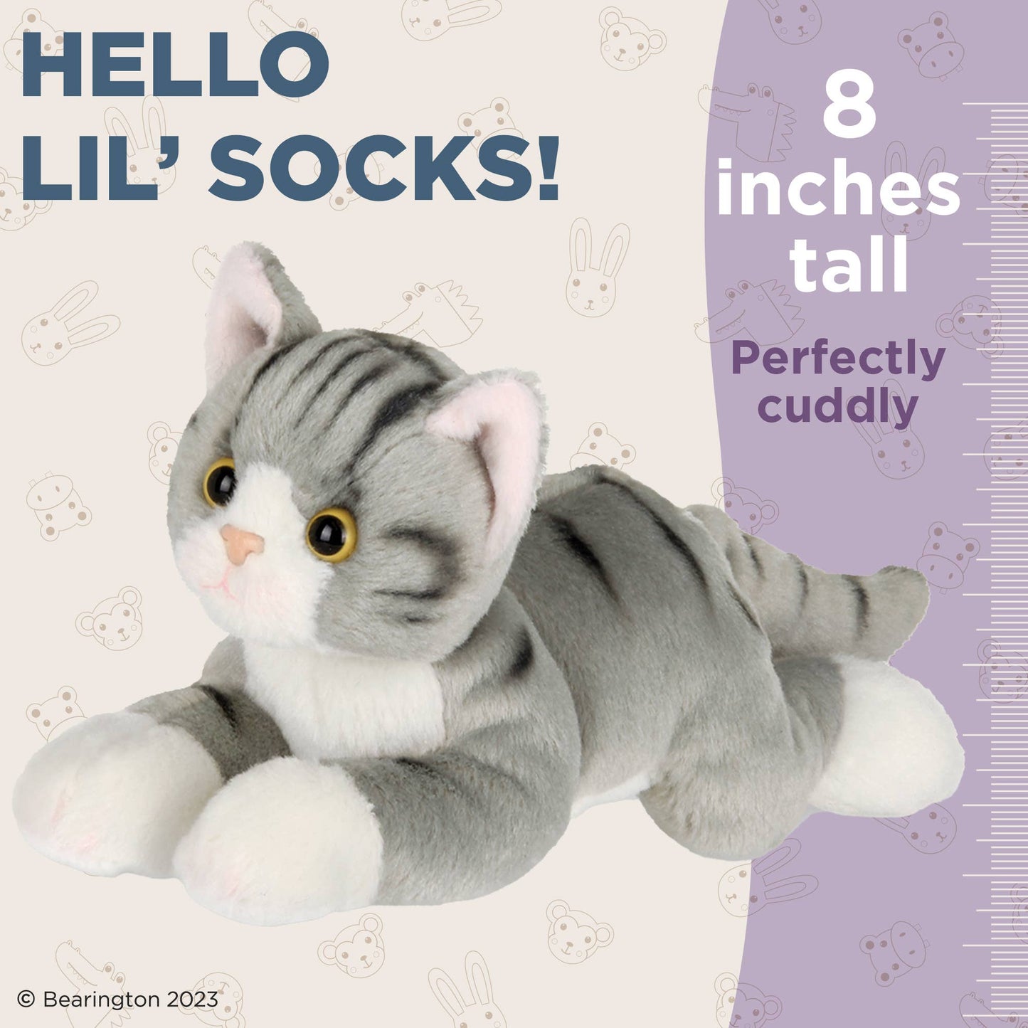 Lil' Socks the Gray Cat