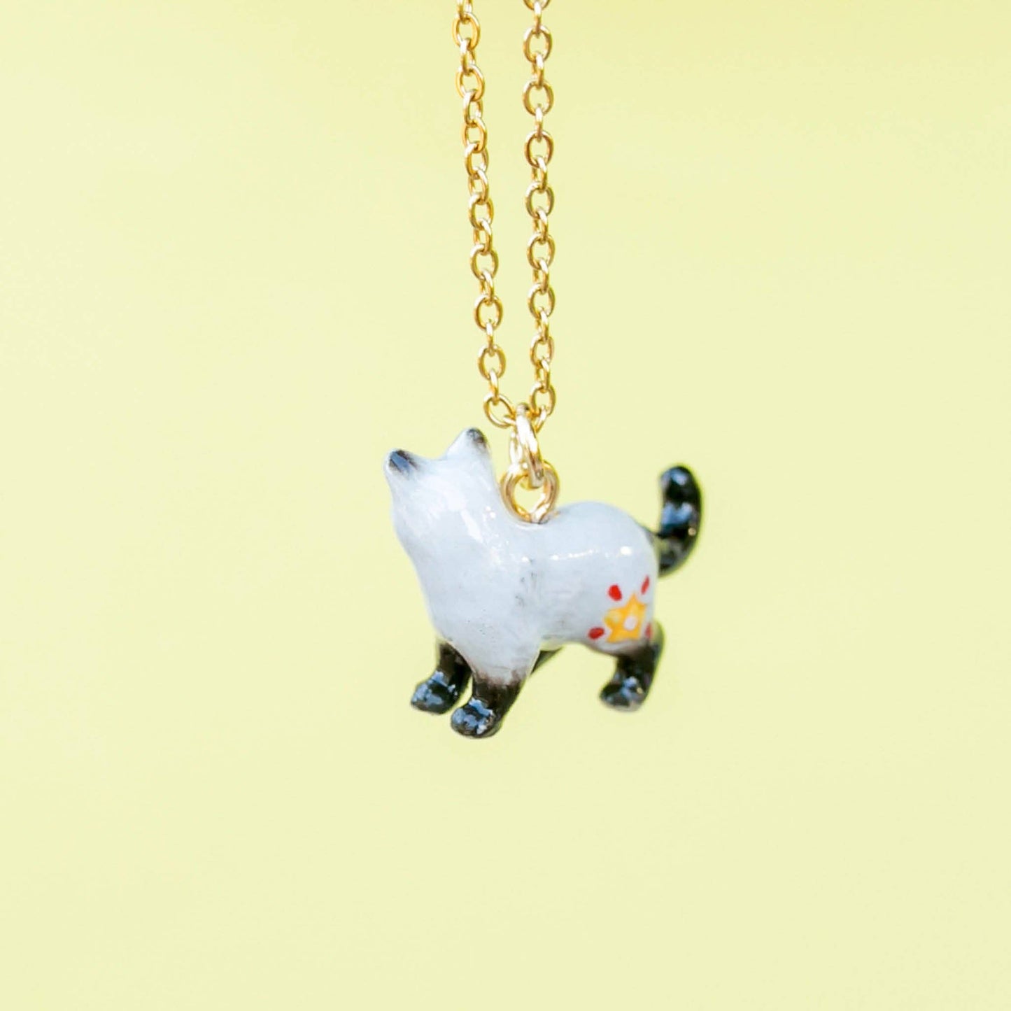 Siamese Cat Necklace