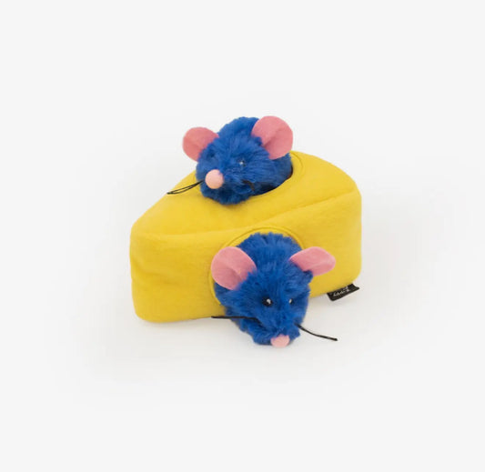 Zippyclaws® Burrow® - Mice 'n Cheese - Cat Toy