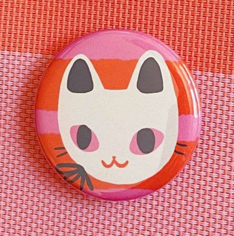 Colorful Fun Cat Magnet