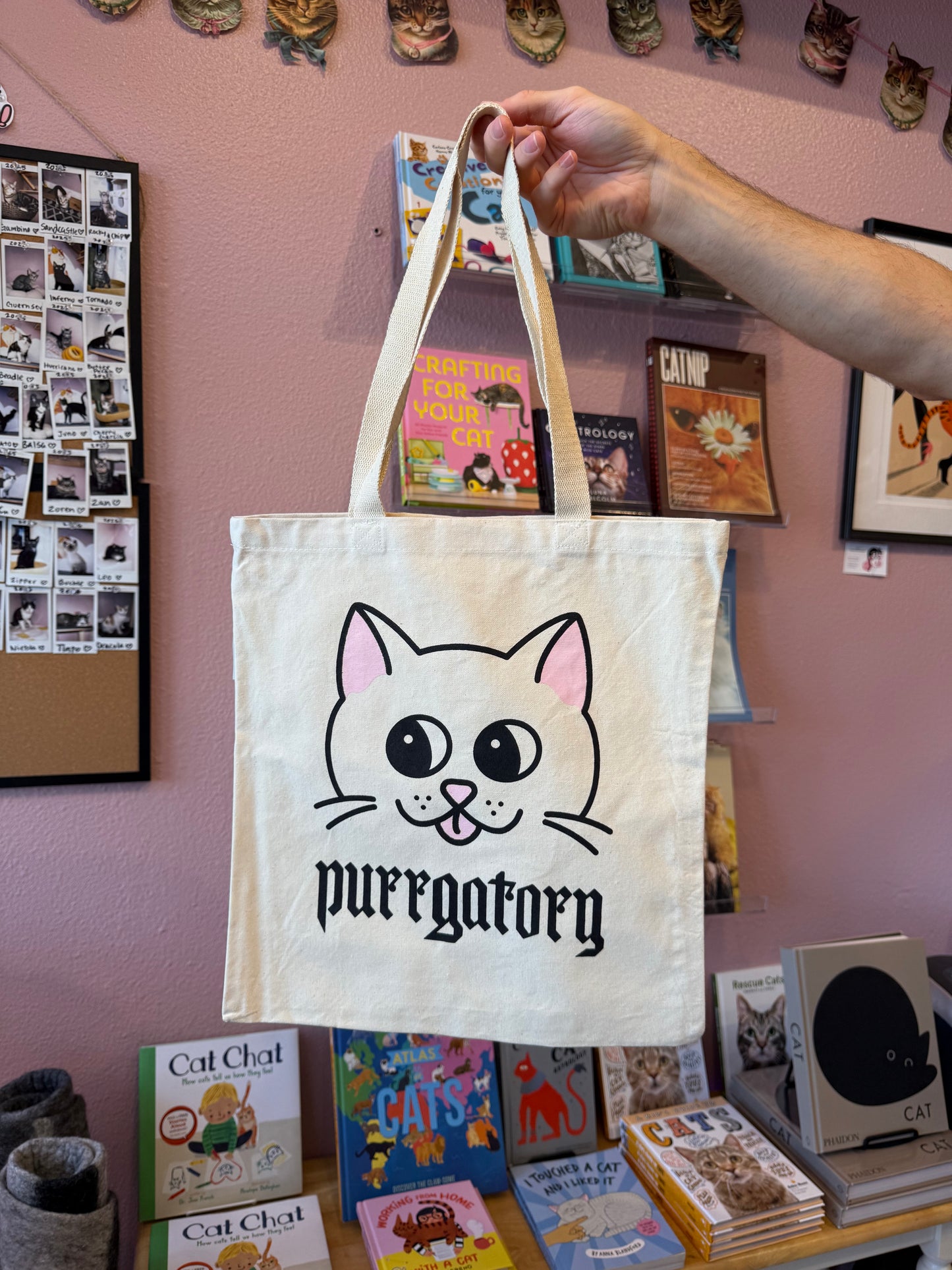 Purrgatory Tote Bag