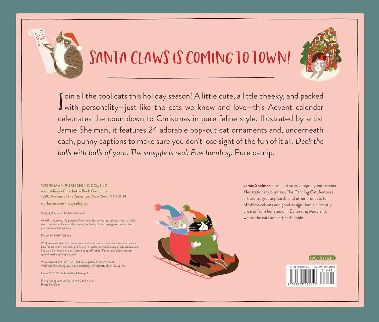 Have Yourself a Meowy Catmas Ornament Advent Calendar