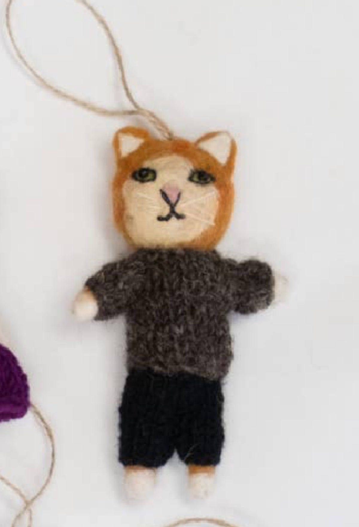 Ornament - Dapper Cat - 1 Ornament