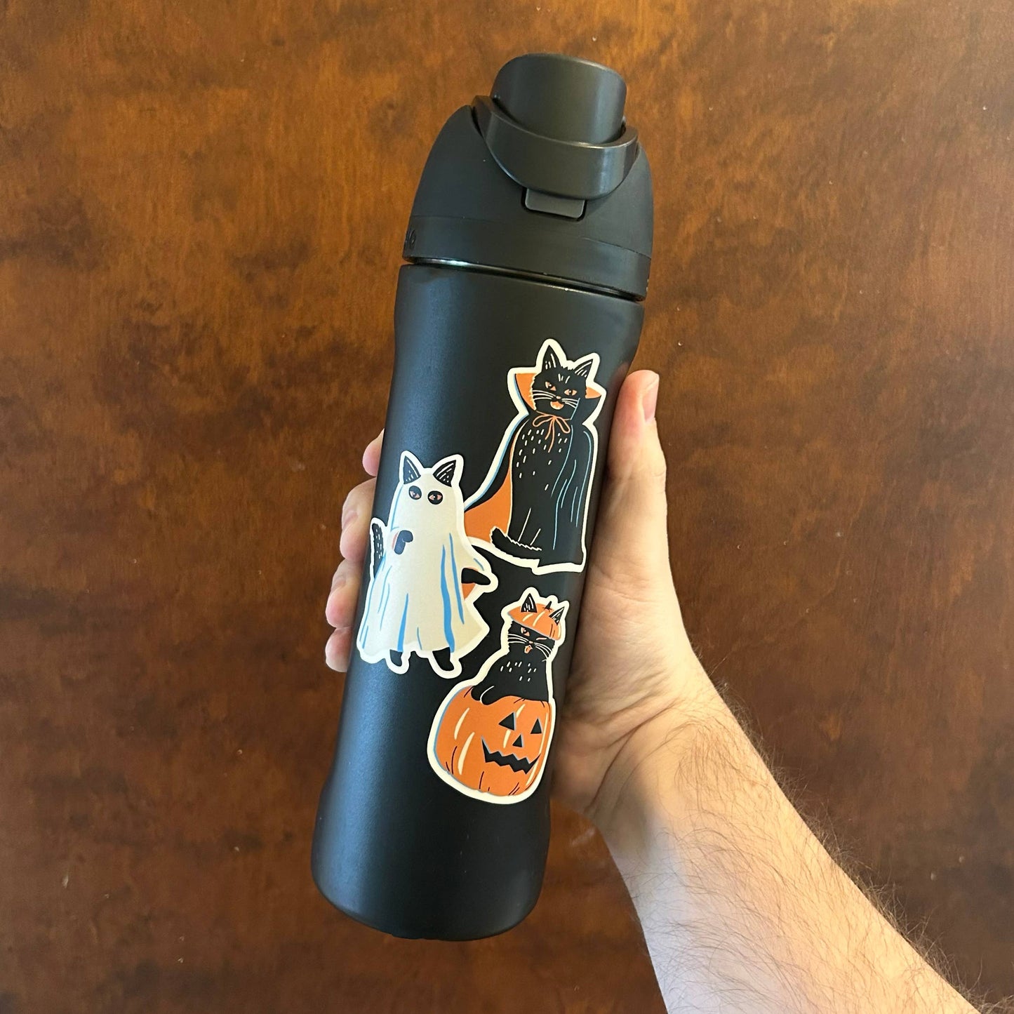 Spooky Cats - Sticker Sheet