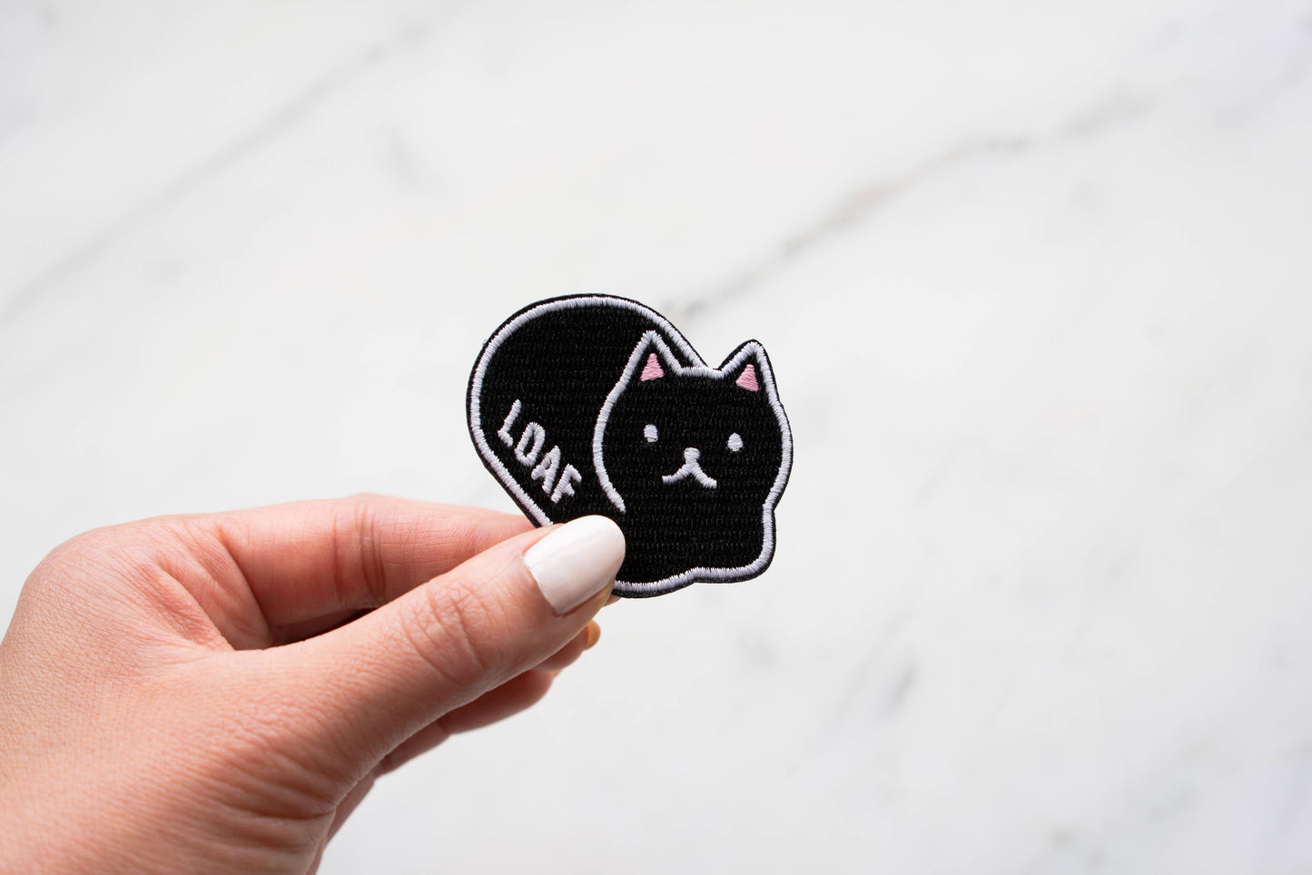 Loaf Cat Patch: Black