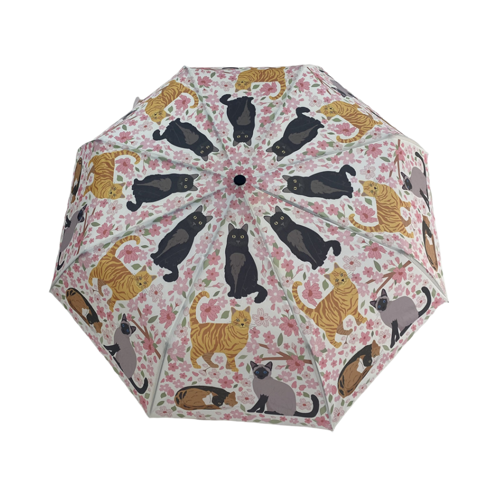 Kitty Cats of Cherry Blossom Umbrella 