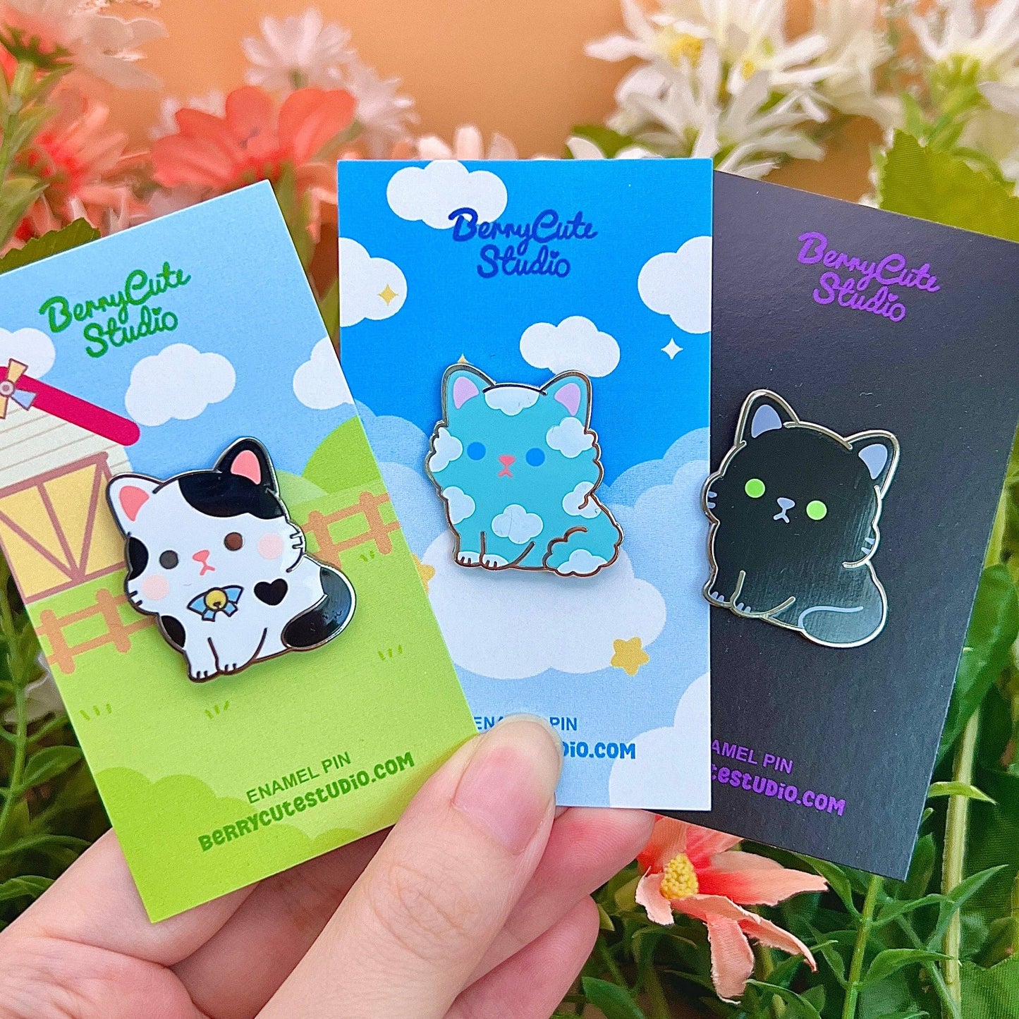 Cat Enamel Pin Mystery Bag Series 1