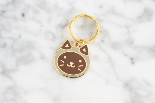 Siamese Kitty Keychain