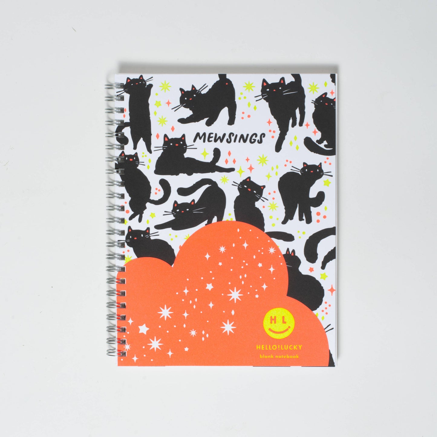 Mewsings Cat Blank Letterpress Notebook by Hello!Lucky