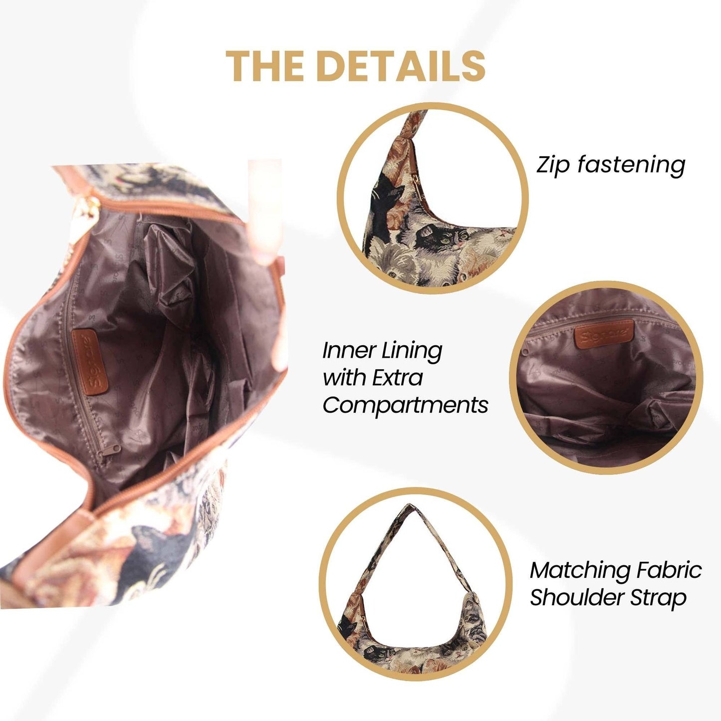 CAT HANDBAG SHOULDER BAG