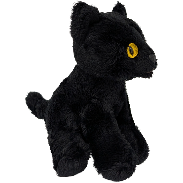 Salem the Canned Black Cat - Cat Plush in a Can: Pop Top Lid