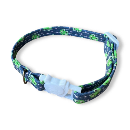 Frogs Cat Collar