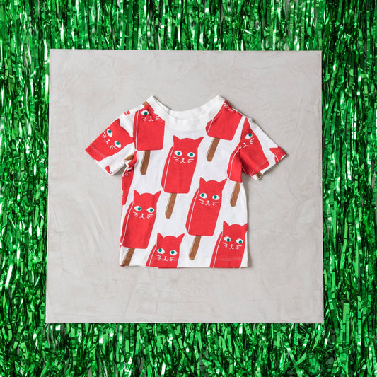 Kids Allover Catsicle T-Shirt