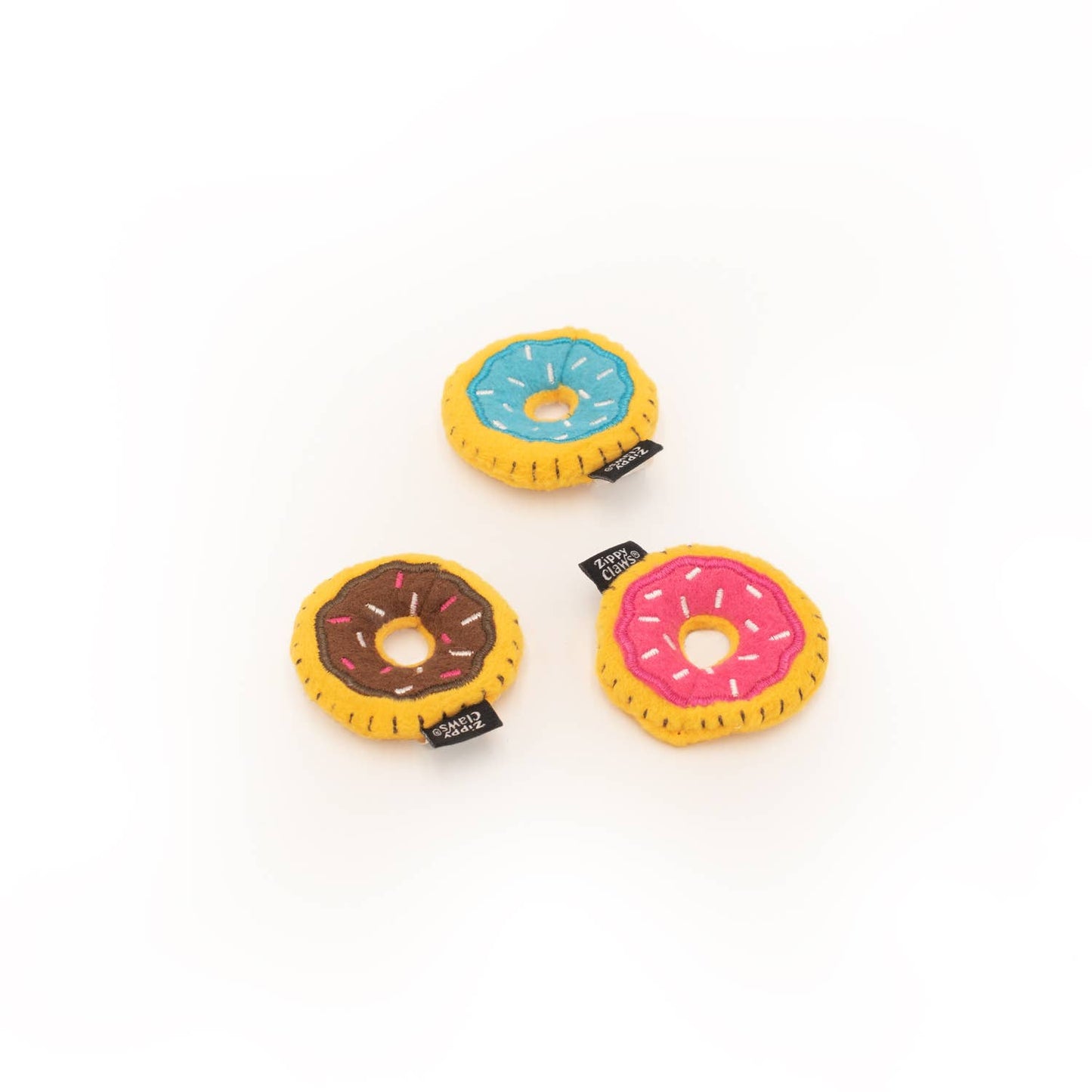 ZippyClaws® Mini Donutz 3-Pack - Cat Toy