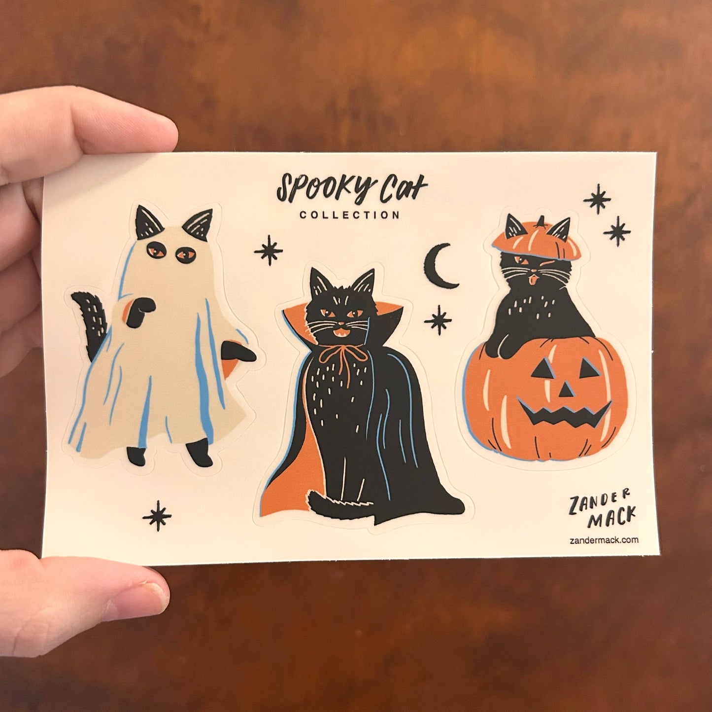 Spooky Cats - Sticker Sheet