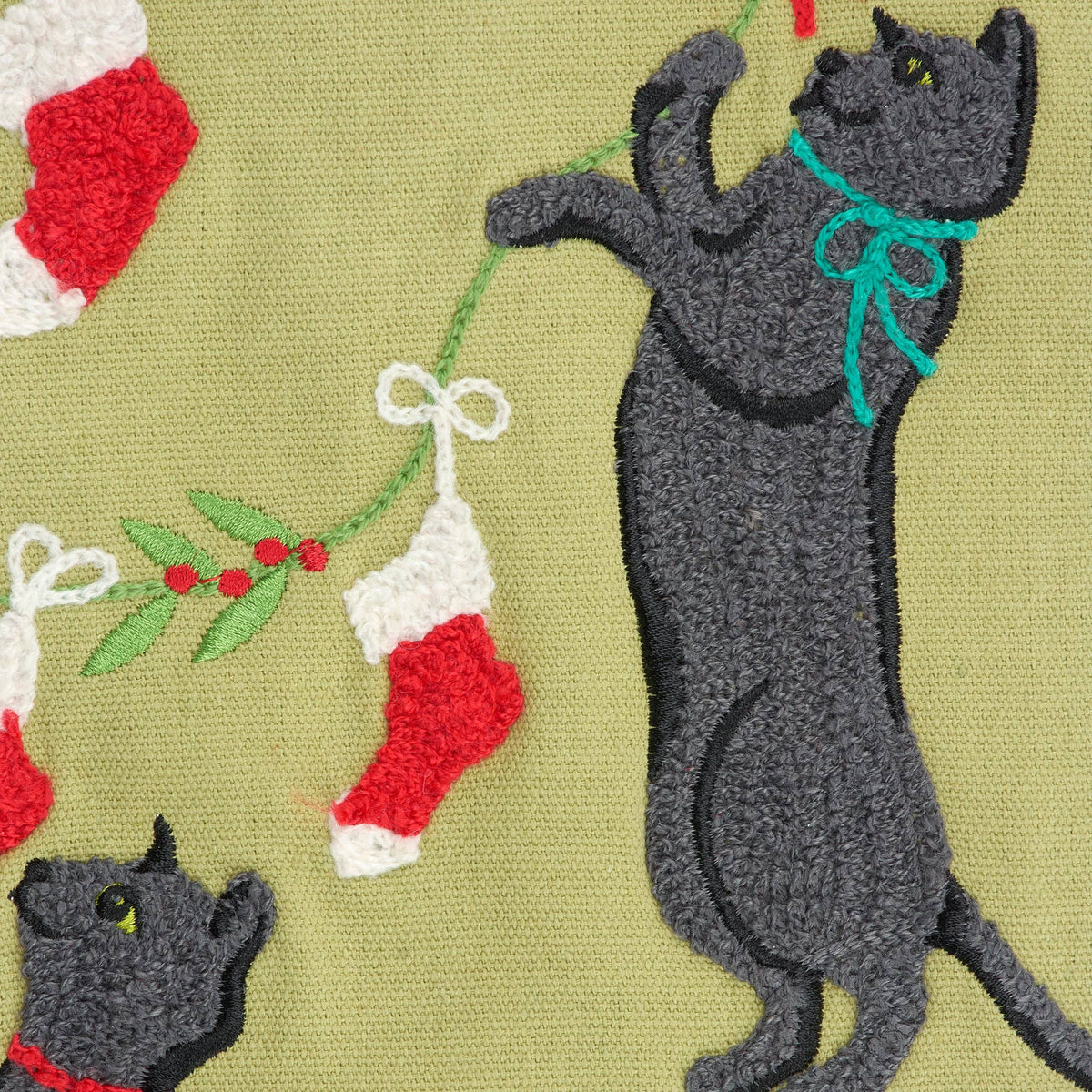 Cat Christmas Stocking