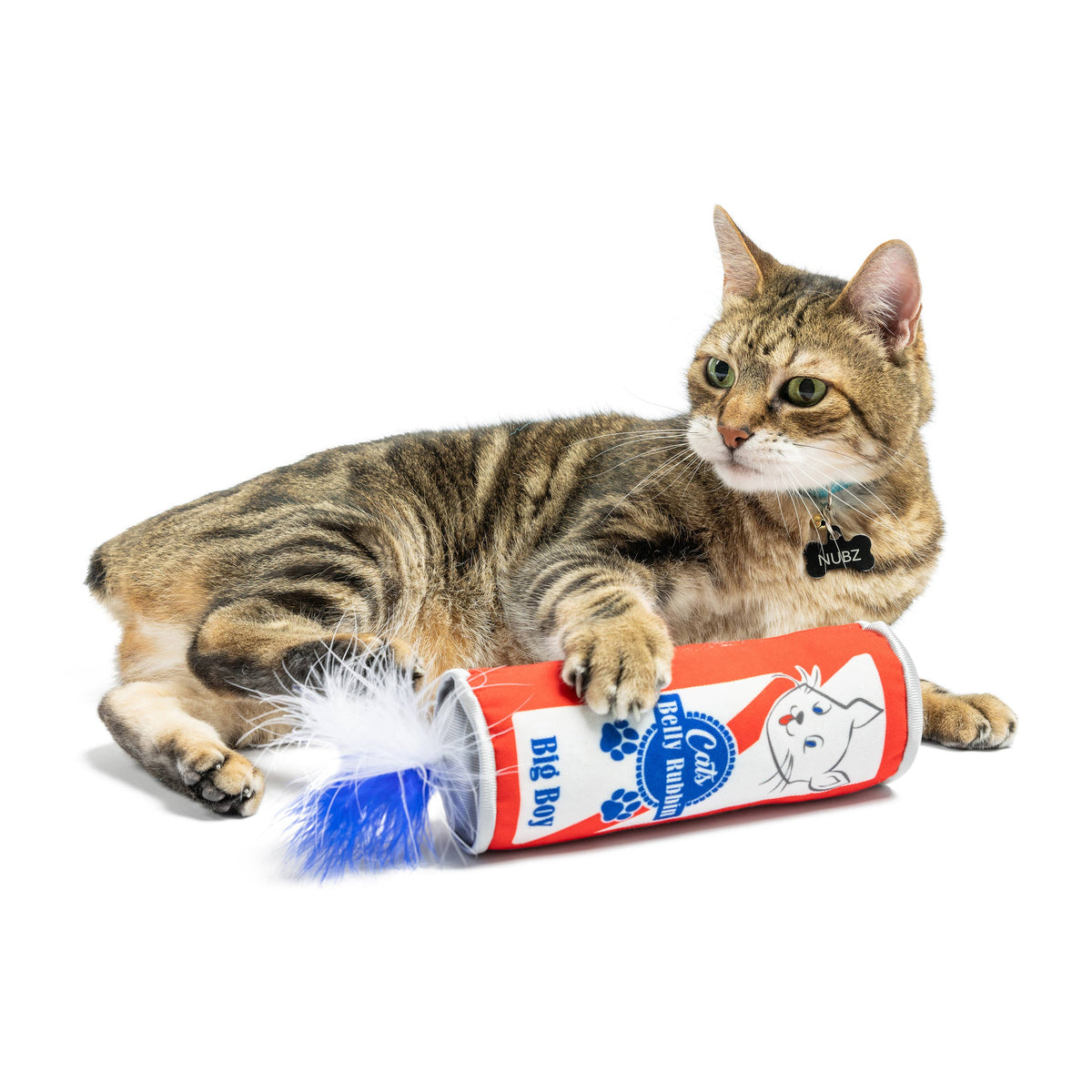 Cats Belly Rubbin Kicker Cat Toy: One Size
