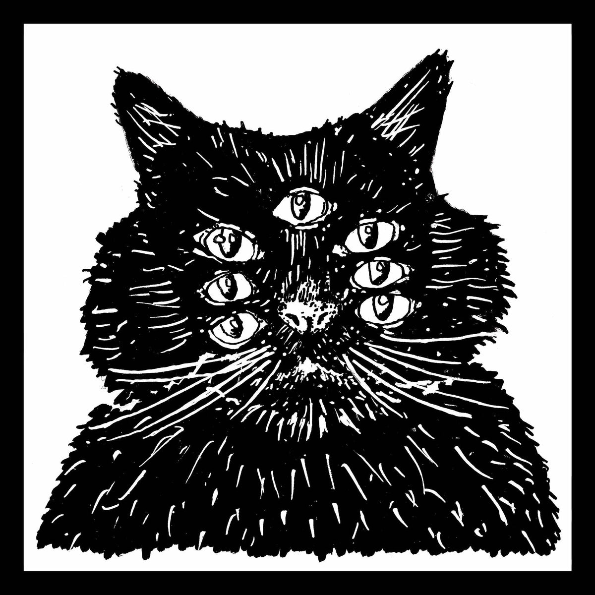 Harry Beast 8x8in Giclee Print