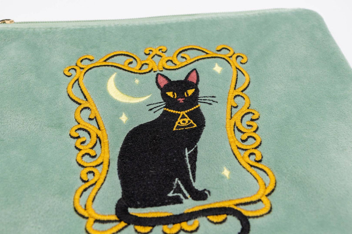 Duchess Shadowfloof's Mew World Order Velvet Cosmetics Bag