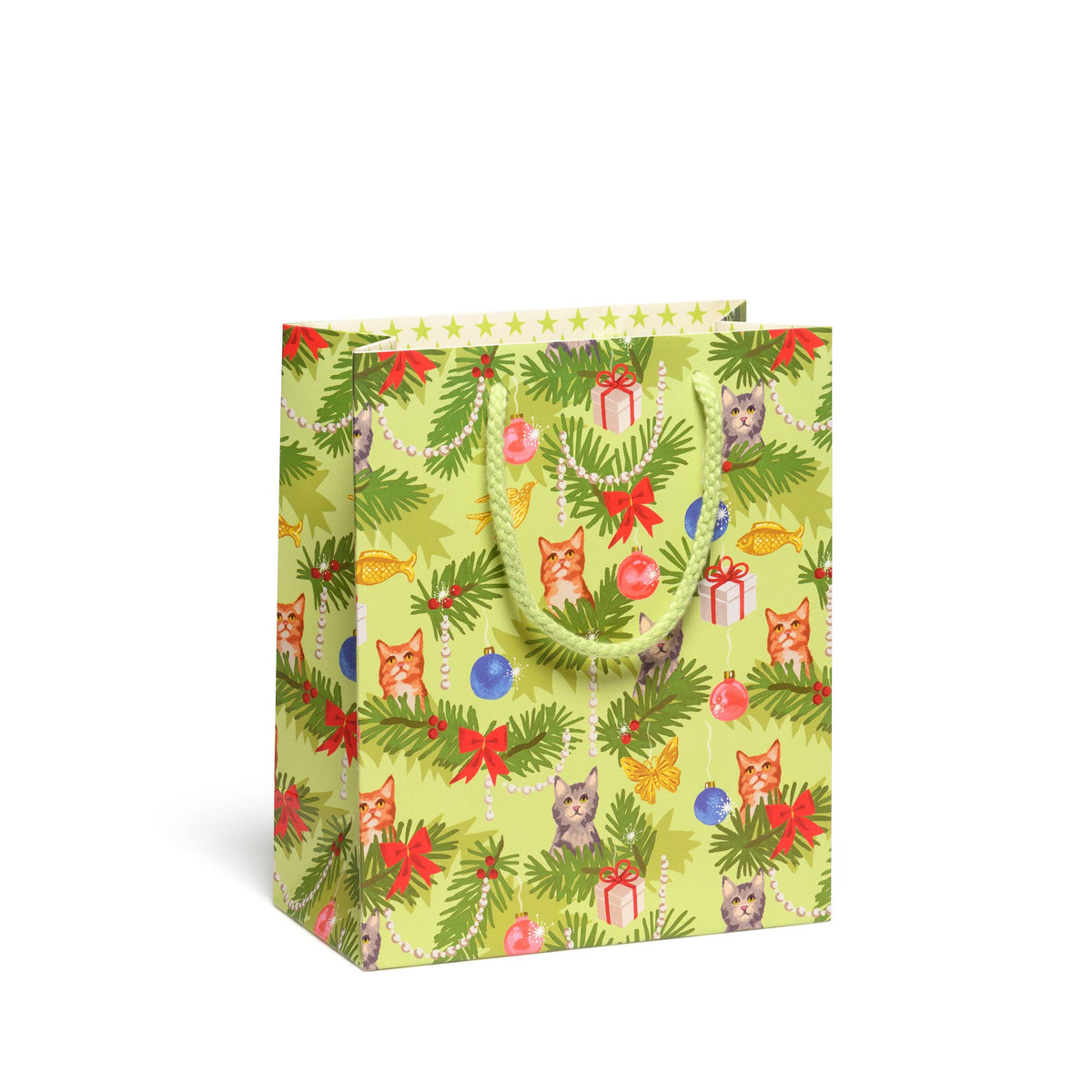 Meowy Christmas gift bags: Large