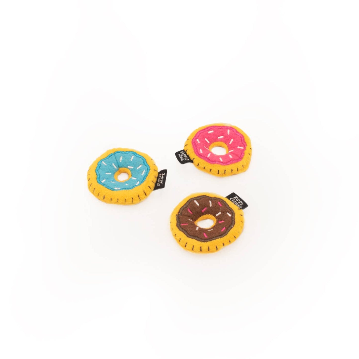 ZippyClaws® Mini Donutz 3-Pack - Cat Toy