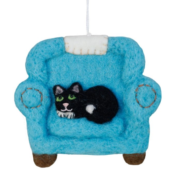 Cuddle Kitty Ornament