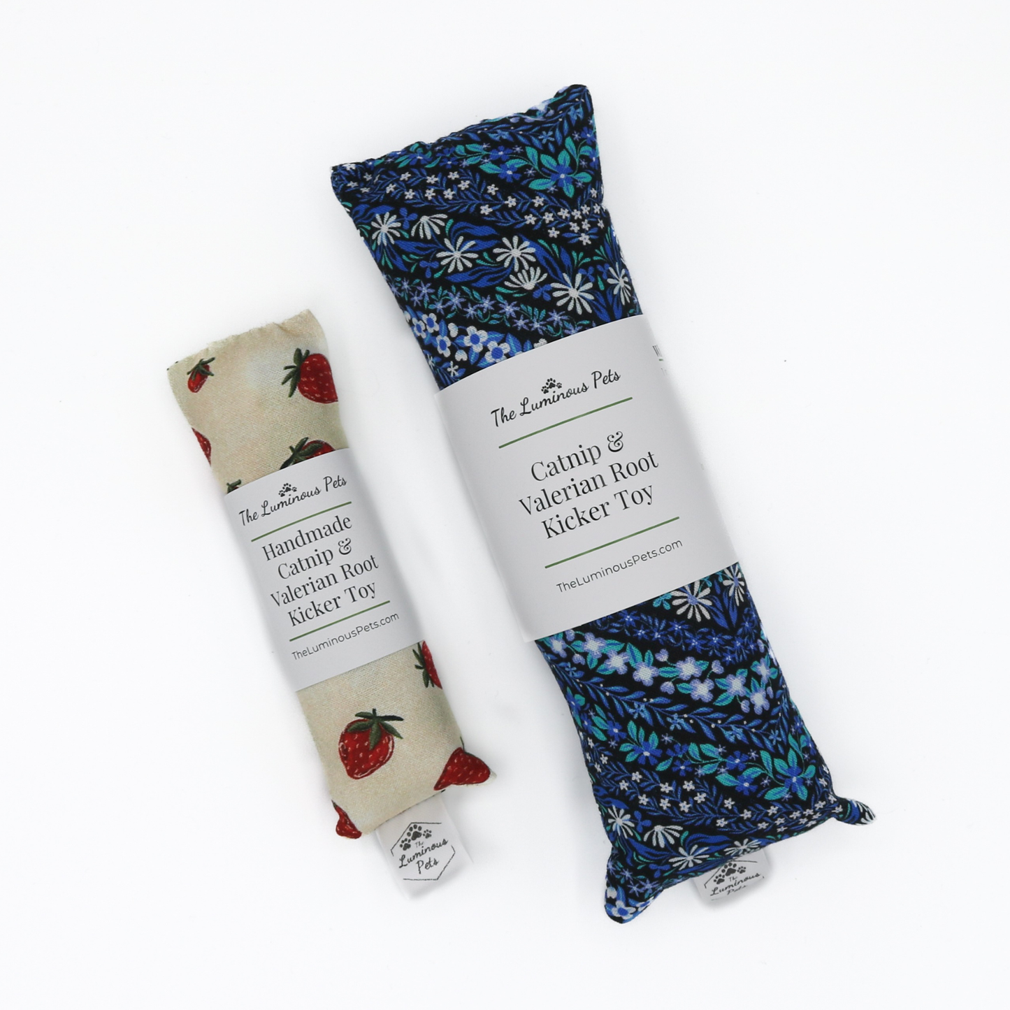 Assorted Prints | Catnip and Valerian Root Cat Toys | Kicker: Small