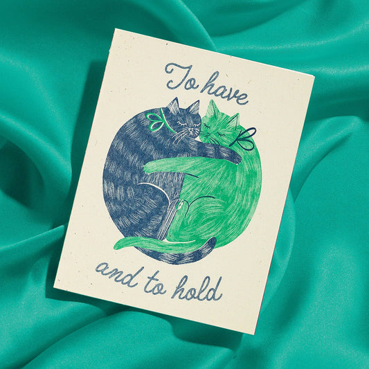 To Have And To Hold Wedding BLANK INSIDE