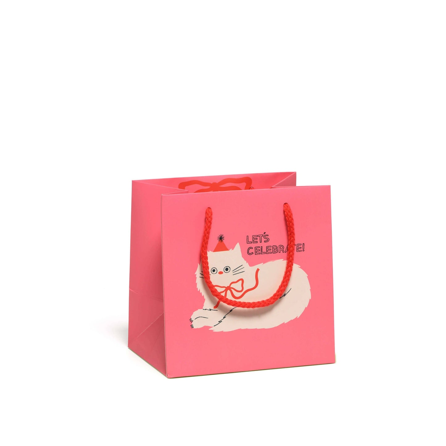 Let's Celebrate Cat small gift bag: Small