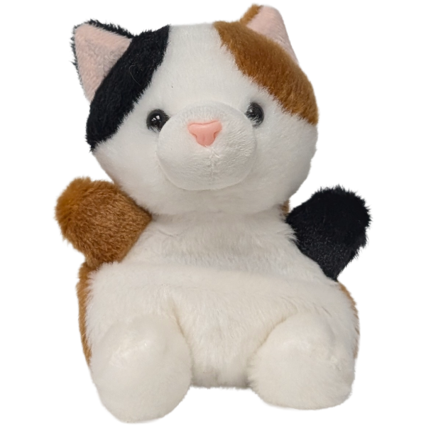 Canned Calico Cat | Stuffed Animal Cat Plush w/Jokes: Pop Top Lid