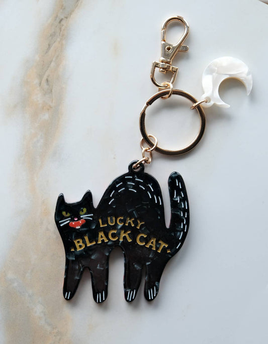 Lucky Bag Charm | Black Cat